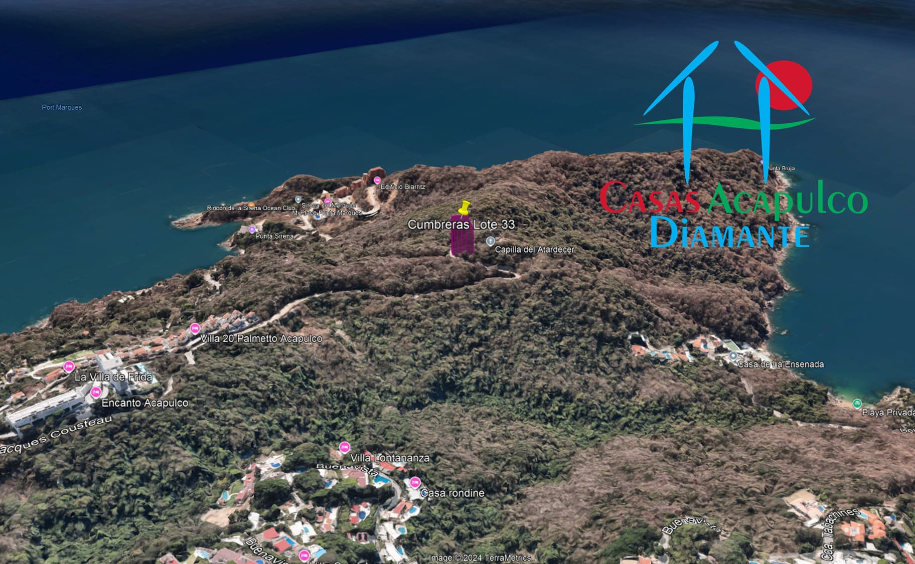 Terreno Brisas del Marqués Cumbreras Lote 33 - Ubicación satelital y entorno 11